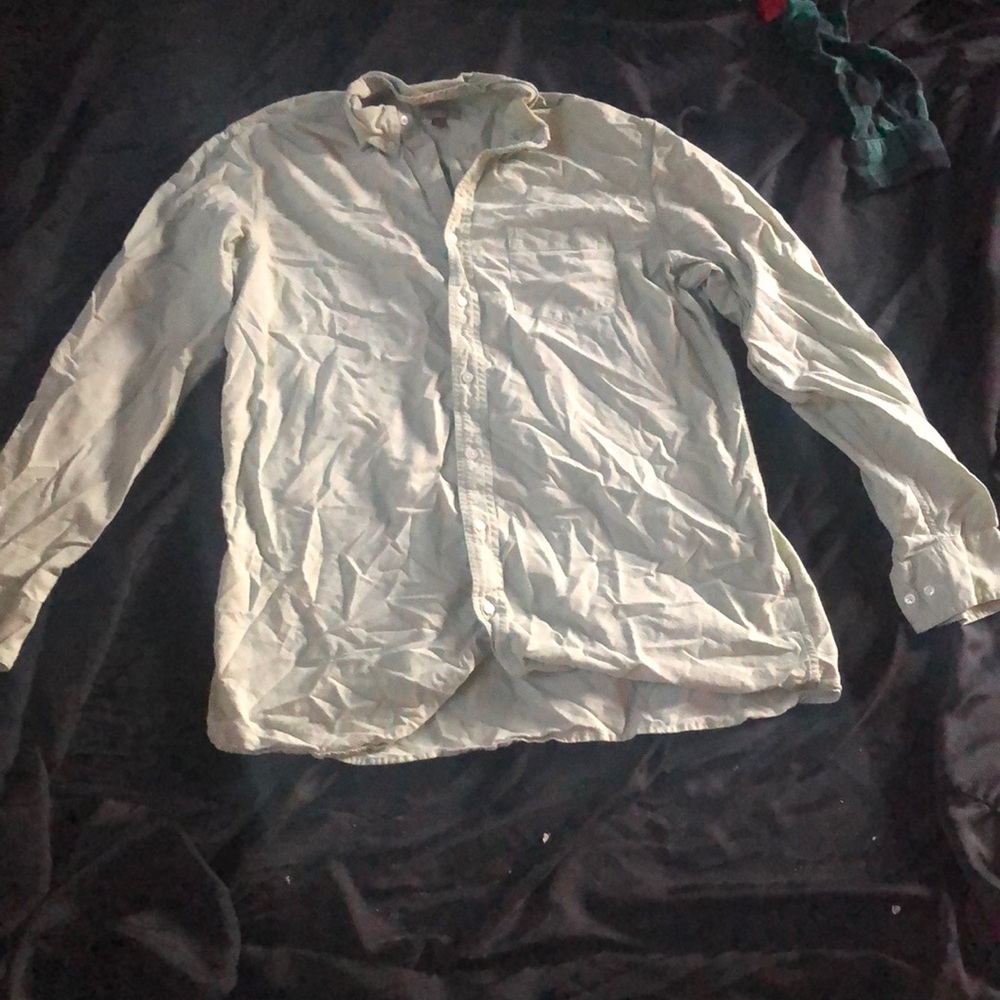 Light green button up!